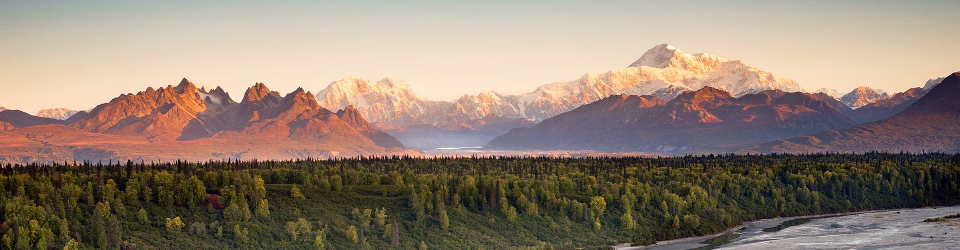 Hiking in Denali National Park. United States Of America