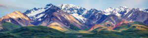 Hiking the Great Land of Alaska. United States Of America