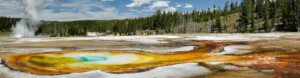 Hiking in Yellowstone. United States Of America