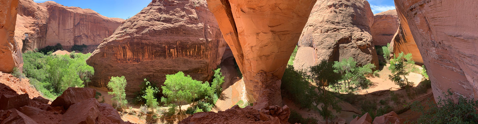 Hiking and Backpacking Utah's Coyote Gulch. United States Of America