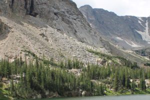 Hiking and Camping in Rocky Mountain National Park. United States Of America