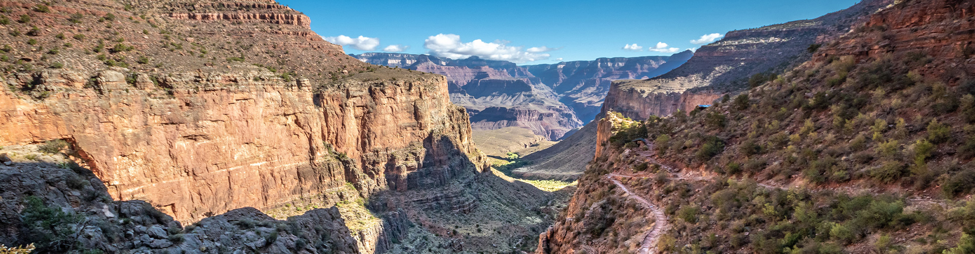 Hiking and Camping in Grand Canyon - South Rim. United States Of America