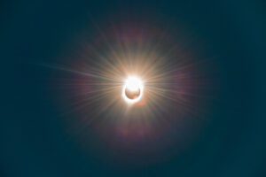 Iceland to Greenland: Total Solar Eclipse (Ultramarine). Iceland