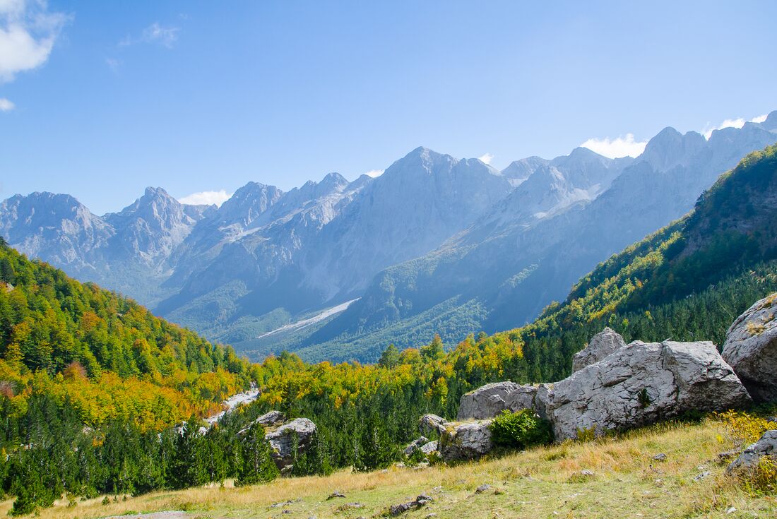 Hike the Albanian Alps. Albania